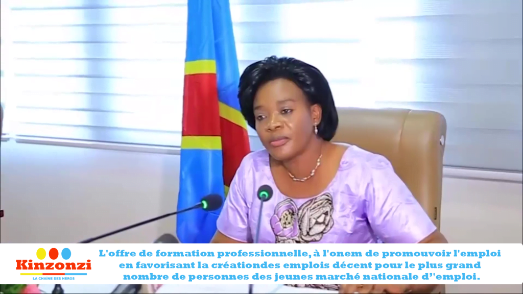 RDC : L'offre de formation professionnelle, à l'onem de promouvoir l'emploi en favorisant la création des emplois