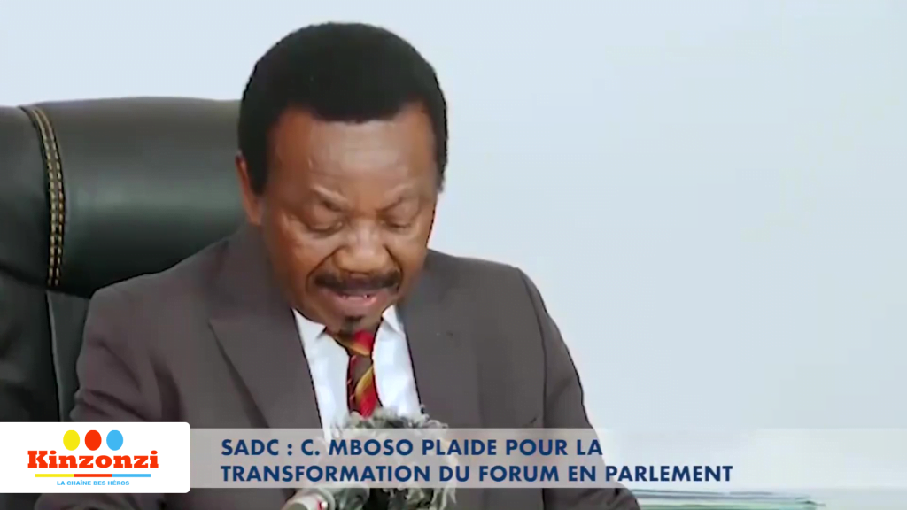 SADC: Christophe Mboso plaide pour la transformation du Forum