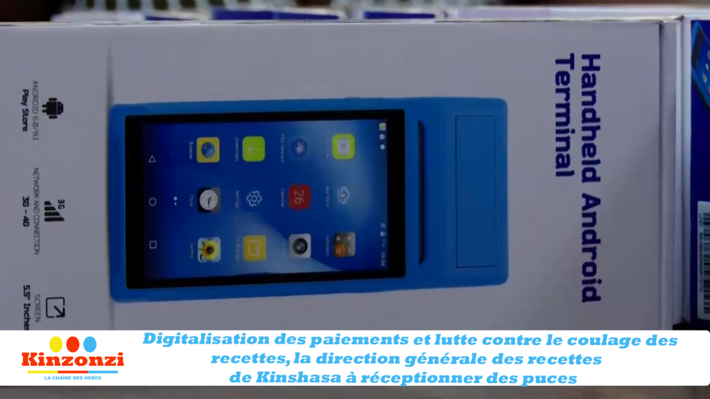 Digitalisation des paiements et lutte contre le coulage des recettes, la direction générale des recettes de Kinshasa à réceptionner des puces